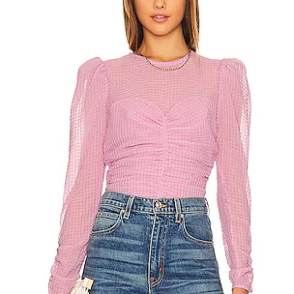 Astr the Label, Dalma Top, pink
